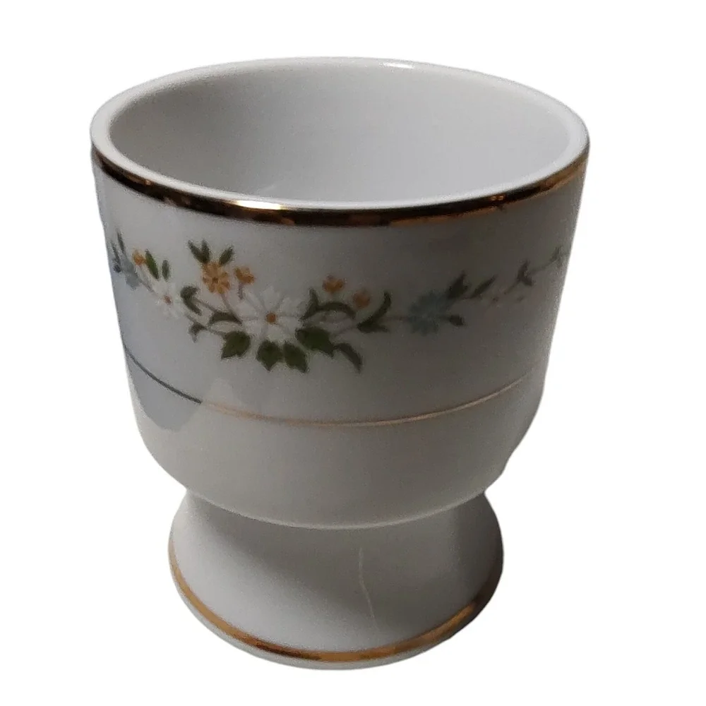 Vintage International China‎ Footed Bowl Fruit Dessert Cup 6038 Serenade Four In